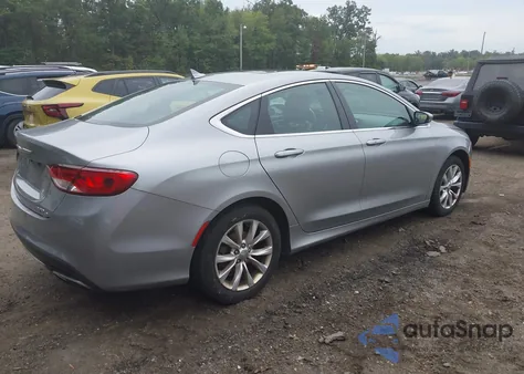 2015 Chrysler 200 C из США, поврежденный, VIN 1C3CCCCG2FN700570